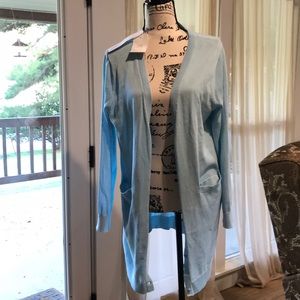NWT powder blue cardigan.